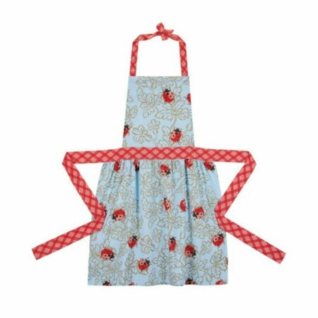 PEKING HANDICRAFT 28 x 34 in. Ladybugs Gathered Apron, 2PK 02TAC39C